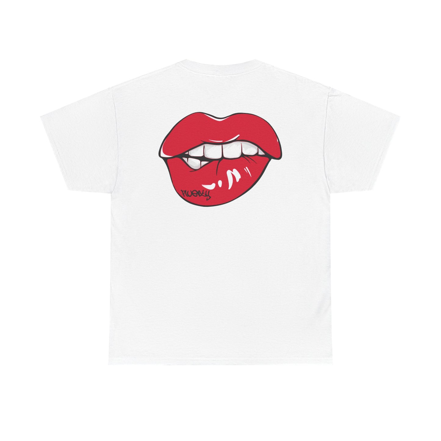 Stylish Unisex Graphic Tee with Bold Lip Design, Casual Cotton T-Shirt, Trendy Streetwear Top, Gift for Her, Perfect for Festivals