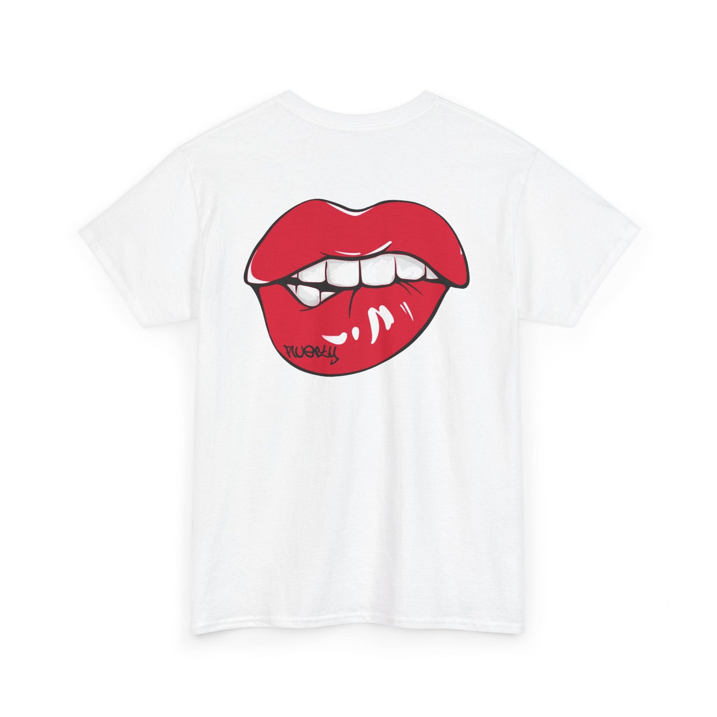 Stylish Unisex Graphic Tee with Bold Lip Design, Casual Cotton T-Shirt, Trendy Streetwear Top, Gift for Her, Perfect for Festivals